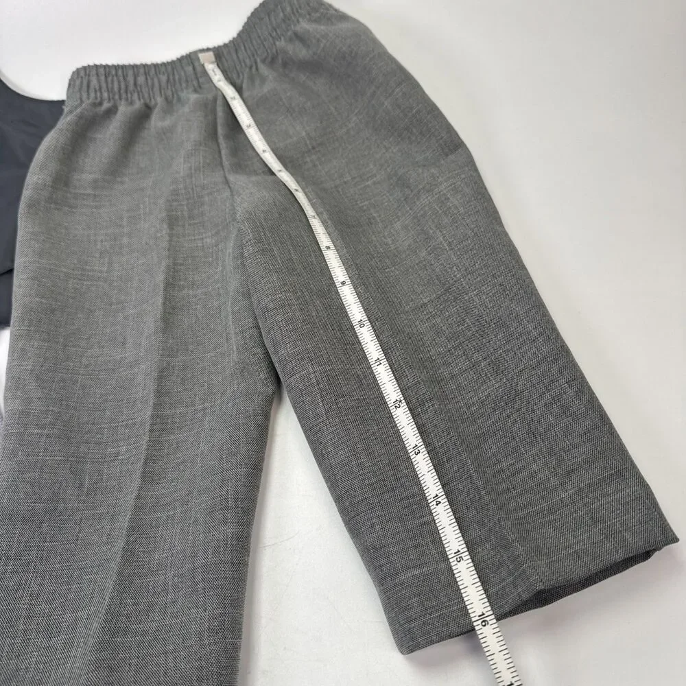 Van Heusen Baby Boy Shirt Vest Pants Tie Outfit 12 Month Gray Purple